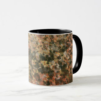 Mug en marbre marron
