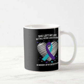 Mug En mémoire de ma soeur en droit Sensibilisation au