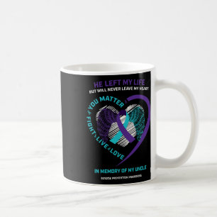 Mug En Mémoire De Mon Oncle Aimant Prévention Du Suici