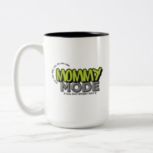 Mug en mode maman - Drôle Maman Vie Café Coupe Cad