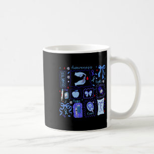 Mug En Novembre, Nous Portons Bleu Lutte De Sensibilis