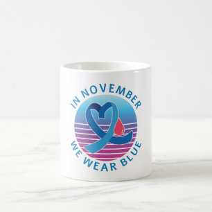 Mug En novembre, nous portons le mois de sensibilisati