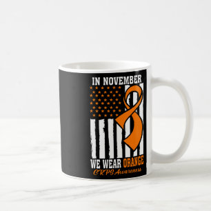Mug En Novembre Nous Portons Orange Ribbon Crps Sensib