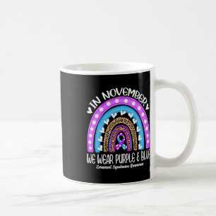 Mug En Novembre Nous Portons Violet Et Bleu Emanuel Sy