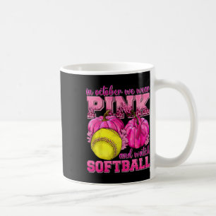 Mug En Octobre Nous Portons Du Rose Et Regardons Softl