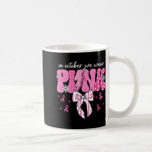 Mug En Octobre, Nous Portons Le Cancer Du Sein Léopard