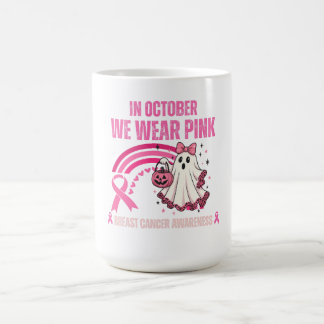 Mug En Octobre Nous Portons Le Cancer Du Sein Rose