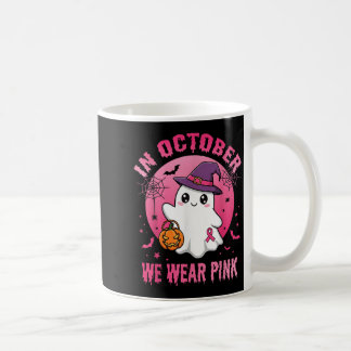 Mug En Octobre Nous Portons Le Ghost Ghost Witch Cance