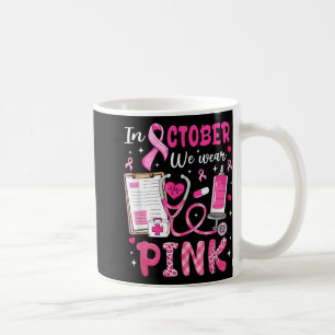 Mug En Octobre, Nous Portons Pink Breast Cancer Sensib