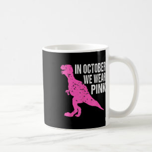 Mug En Octobre Nous Portons Pink Breast Cancer Sensibi