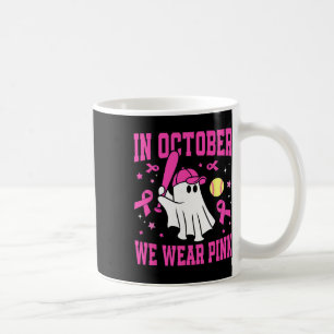 Mug En Octobre Nous Portons Rose Ghost Softll Cancer d
