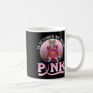 Mug En Octobre Nous Portons Rose Selkirk Rex Cat Warri