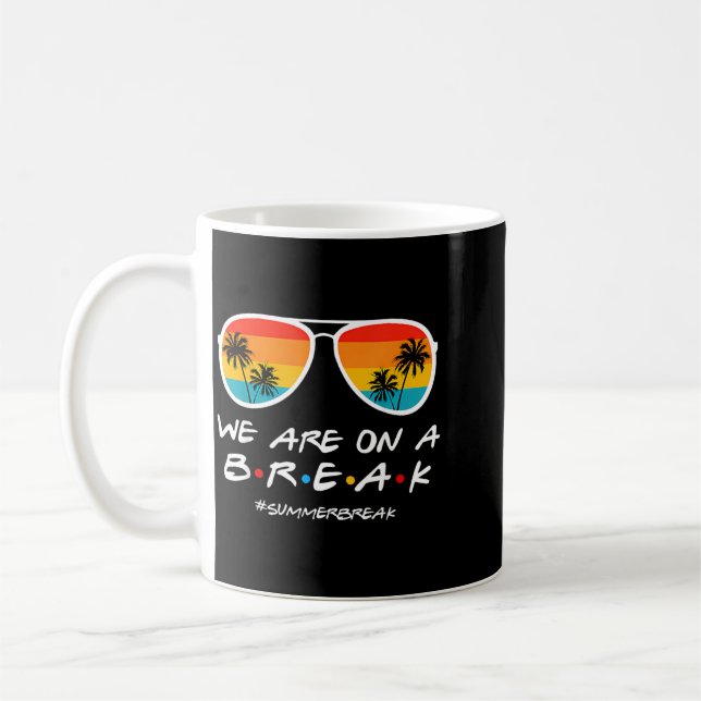 Mug En Pause Vacances D'été Célibataires Dernier Jour  (Gauche)