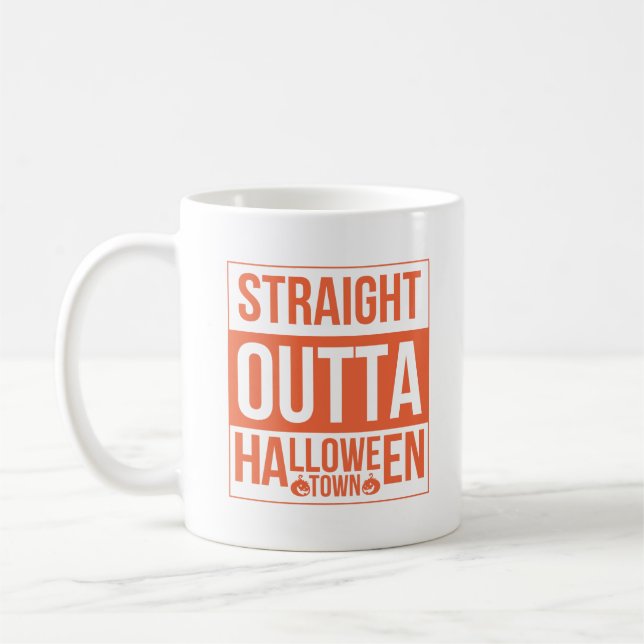 Mug En Périphérie De La Ville D'Halloween (Gauche)