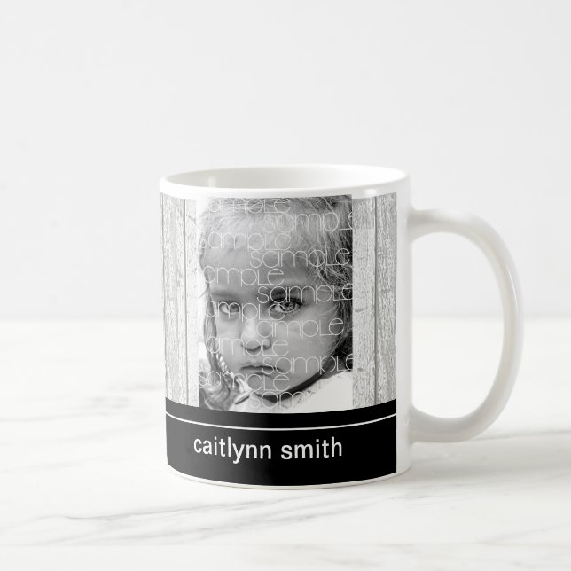 Mug en planches blanchies classiques (Droite)