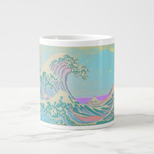 Mug en porcelaine osseuse pastel Grande Vague