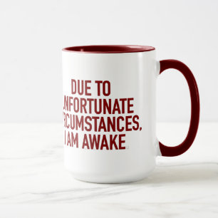 Mug en raison de circonstances malheureuses...