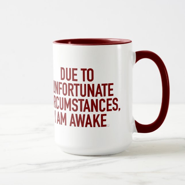 Mug en raison de circonstances malheureuses... (Droite)