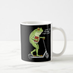 Mug En route pour louer le Seigneur Drôle de Grenouill