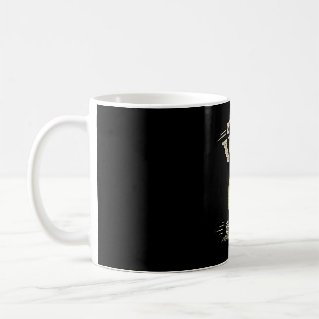 Mug En route pour vbs drôle grenouille chrétienne foi  (Gauche)
