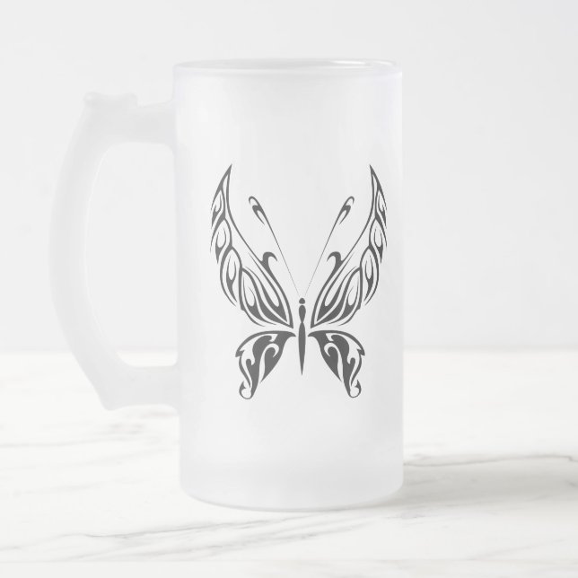 Mug en silhouette papillon (Gauche)