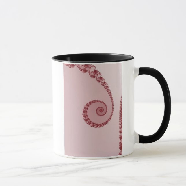 Mug en spirale simple prune (Droite)