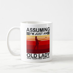 Mug En supposant que je ne suis qu'une vieille dame a