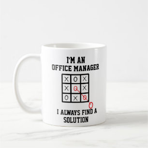 Mug En tant que gestionnaire de bureau, je trouve touj