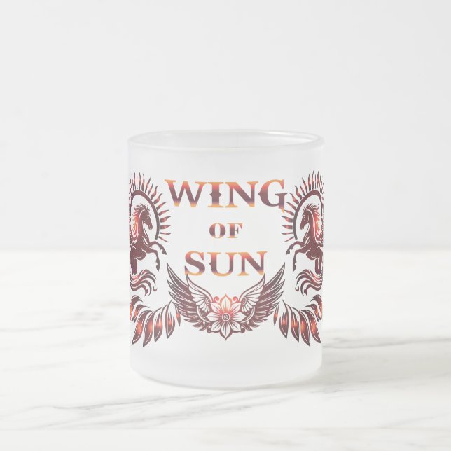 Mug en verre Aile de Soleil (Centre)