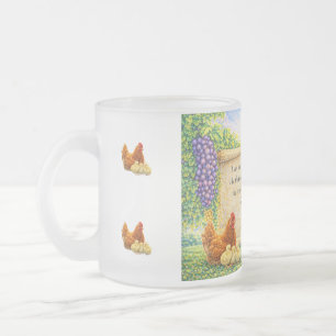 Mug en verre avec Jean 15:5