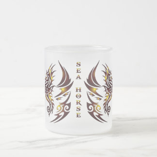 Mug en verre Cheval Marin2