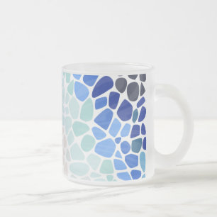 Mug en verre de mer coloré
