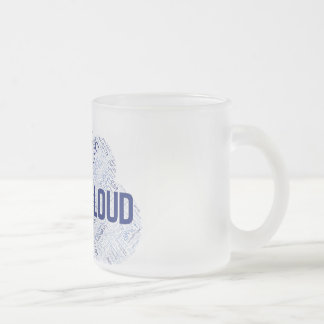 Mug en verre dépoli, 10 oz