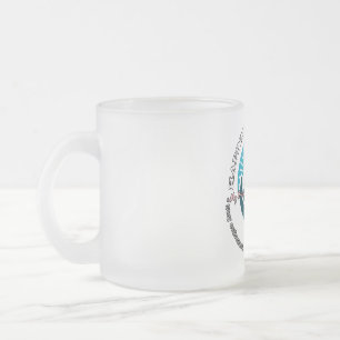 Mug en verre dépoli, 10 oz