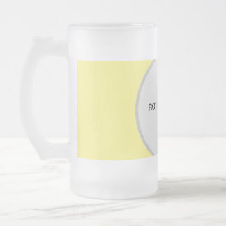 Mug en verre dépoli, 16 oz