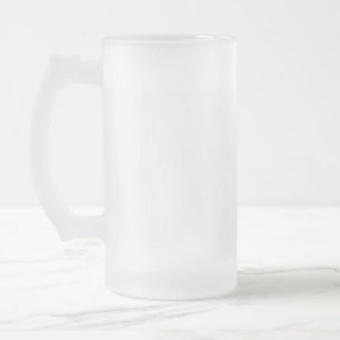 Mug en verre dépoli, 16 oz
