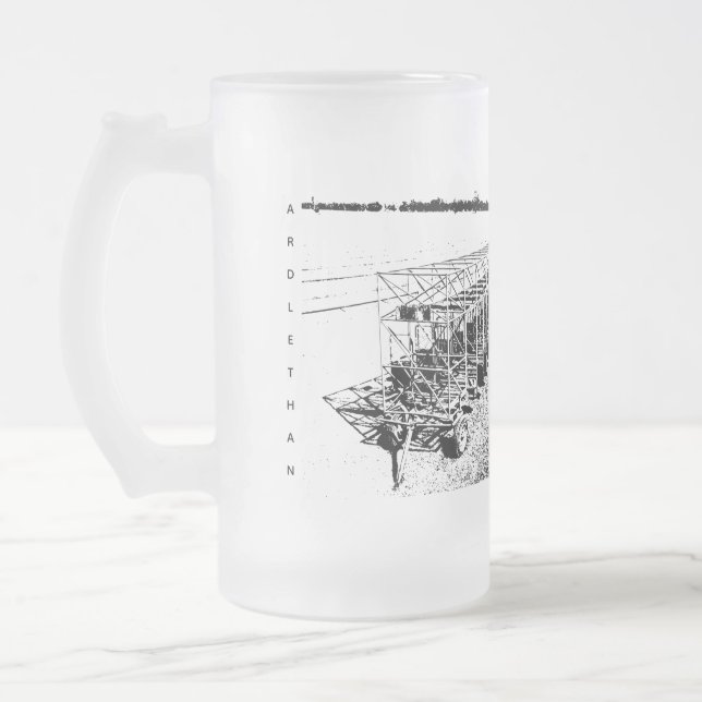 Mug en verre dépoli, 473 ml (Gauche)