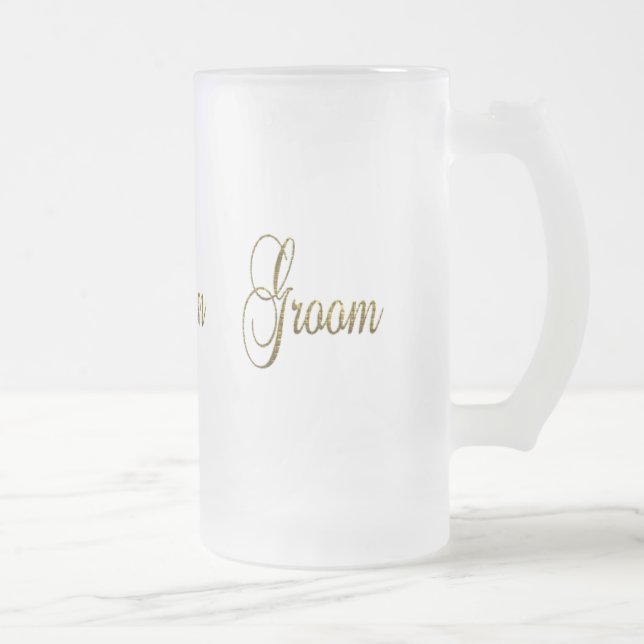 Mug en verre dépoli pour la chambre (Droit)