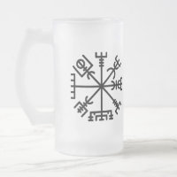 Mug en verre dépoli, Valhalla Oliver | Vegvisir