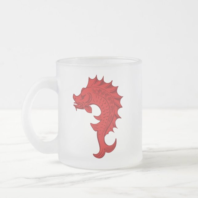 Mug en Verre Frosted SCA Tir-y-Don (Gauche)