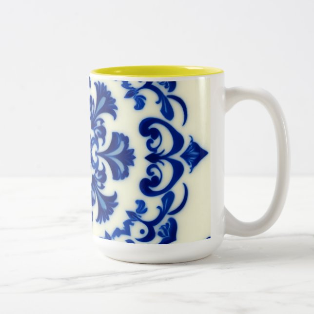 Mug en verre givré botanique (Droit)
