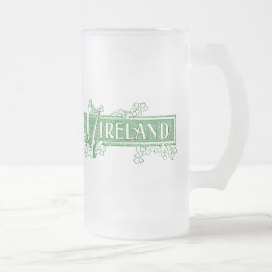 Mug en Verre Givré Irlande