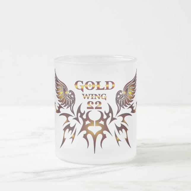 Mug en verre Gold Wing-2 (Centre)