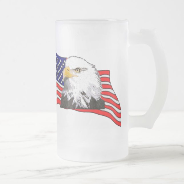 Mug en verre pour la fête des vétérans (Droit)