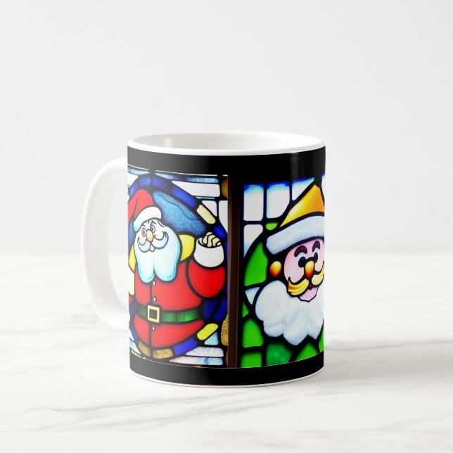 Mug en verre teinté Saint-Nicolas (Devant gauche)