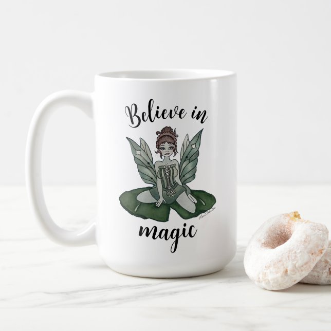 Mug "Enchanted Lily Pond" (Avec donut)