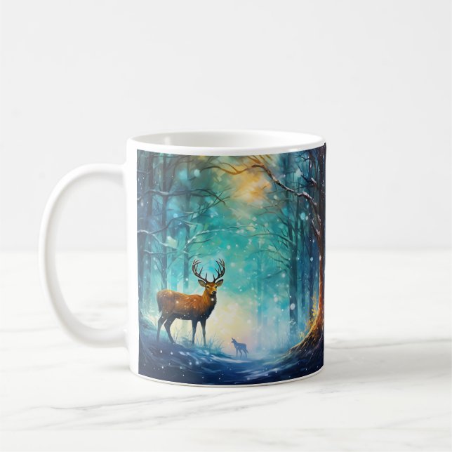 Mug Enchanter Forêt neigeuse-82109 (Gauche)