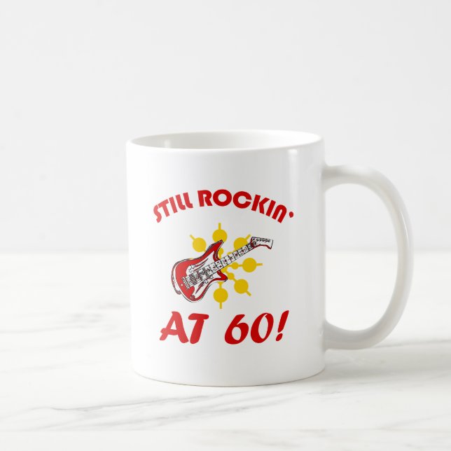 Mug Encore Rockin À 60 Ans ! (Droite)