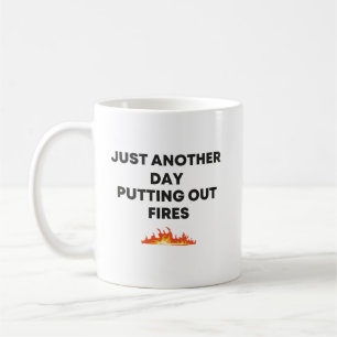 Mug Encore un jour Putout Fires manager, patron