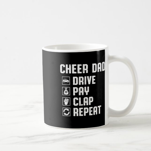 Mug Encourage Papa Conduire Payer Applaudir Répéter Ch (Droite)
